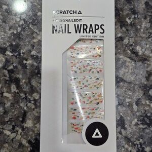 Scratch - Limited Edition - MMK Nail Wrap Kit - Terrazzo design